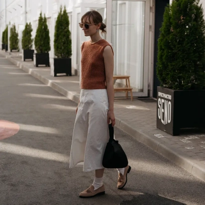 Описание Топ Тополиный пух - купить на Hollywool.ru