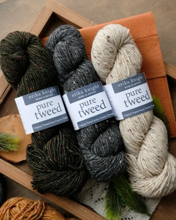 Пряжа Erika Knight Pure Tweed - купить на Hollywool.ru