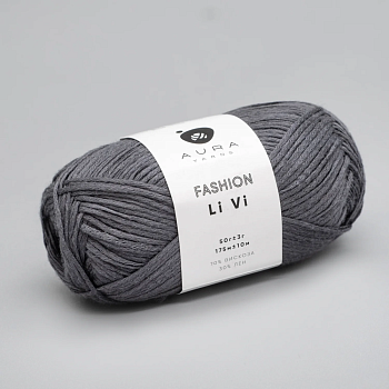 Aura Yarns Li Vi (036/Grey onix) Aura Yarns Li Vi (036/Grey onix)