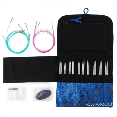 Набор съемных спиц 13 см Exclusive Sharp Set HiyaHiya - купить на Hollywool.ru