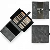 Набор прямых спиц 25 см Driftwood Grey Lykke N