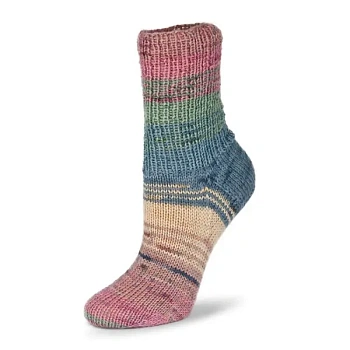 Rellana Flotte Socke 4f. Bambus Merino Emotion (1543/Вересковые холмы)