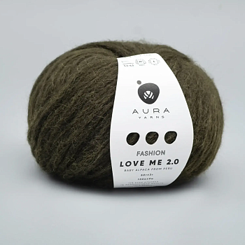 Aura Yarns Love Me 2.0 (018/Dark olive) Aura Yarns Love Me 2.0 (018/Dark olive)