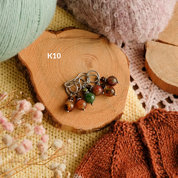 Маркеры ручной работы "Натуральные камни", набор №10