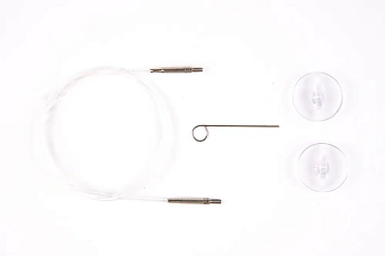 40 см прозрачная леска для съемных укороченных спиц Lykke 40 см прозрачная леска для съемных укороченных спиц Lykke