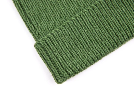 Шапка луковка (оливковая) - купить на Hollywool.ru