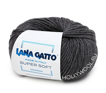 Lana Gatto Super Soft (20206/Темно-серый меланж) Lana Gatto Super Soft (20206/Темно-серый меланж)