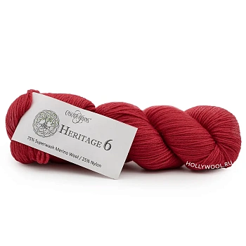 Cascade Heritage 6 (5619/Рождественский красный) Cascade Heritage 6 (5619/Рождественский красный)