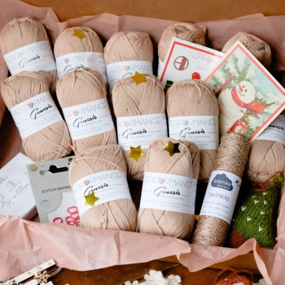 Набор для вязания "Свитер Сенсей" (размер S-M) Бежевый