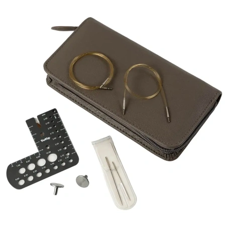 Набор тонких съемных бамбуковых спиц CarryC Long 12 см"Fine Gauge" Tulip - купить на Hollywool.ru