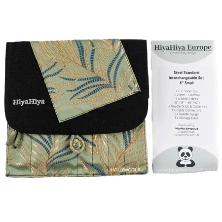 Набор съемных спиц 13 см Steel Standard Small HiyaHiya - купить на Hollywool.ru