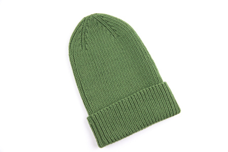 Шапка луковка (оливковая) - купить на Hollywool.ru