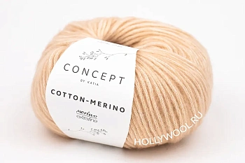 Katia Concept Cotton-Merino (136/Крем-брюле) D