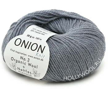 Onion Organic Wool+Nettles №3 (1105/Тонкий лед) Onion Organic Wool+Nettles №3 (1105/Тонкий лед)