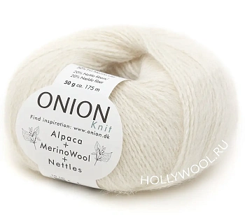 Onion Alpaca+Merino Wool+Nettles (1201/Молочный) Onion Alpaca+Merino Wool+Nettles (1201/Молочный)