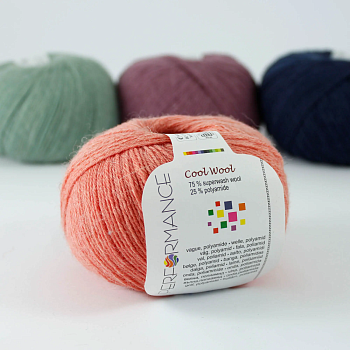 Performance Cool Wool (16/Яркий коралловый)