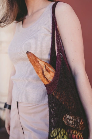 Описание Авоська "За хлебом" - купить на Hollywool.ru