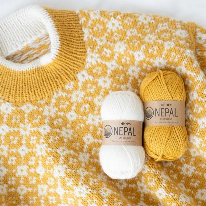 Пряжа Drops Nepal MIX & UNI - купить на Hollywool.ru