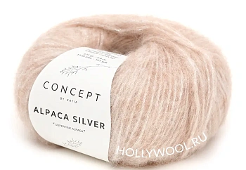 Katia Concept Alpaca Silver (268/Ванильный крем) Katia Concept Alpaca Silver (268/Ванильный крем)