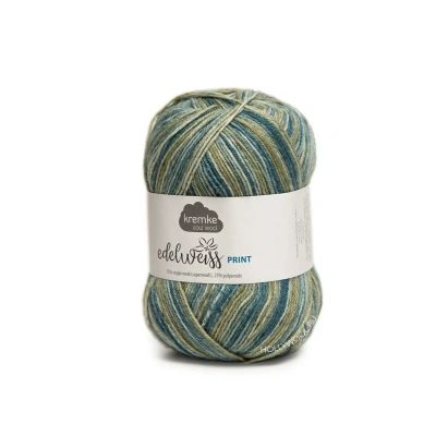 Пряжа Kremke Edelweiss Print 4ply Пряжа Kremke Edelweiss Print 4ply - купить на Hollywool.ru