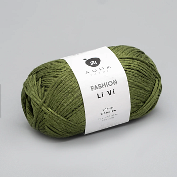 Aura Yarns Li Vi (033/Jungle) Aura Yarns Li Vi (033/Jungle)