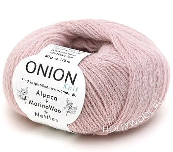 Onion Alpaca+Merino Wool+Nettles (1218/Розовый кварц) Onion Alpaca+Merino Wool+Nettles (1218/Розовый кварц)