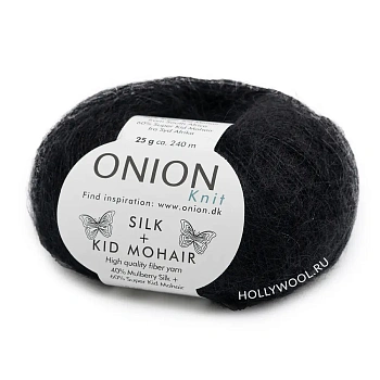 Onion Silk+Kid Mohair (3012/Оникс) Onion Silk+Kid Mohair (3012/Оникс)