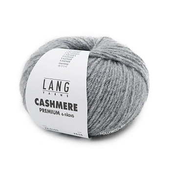 Lang Yarns Cashmere Premium (105/Серый меланж) Lang Yarns Cashmere Premium (105/Серый меланж)