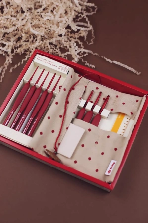 Набор крючков "ETIMO Red" Tulip - купить на Hollywool.ru