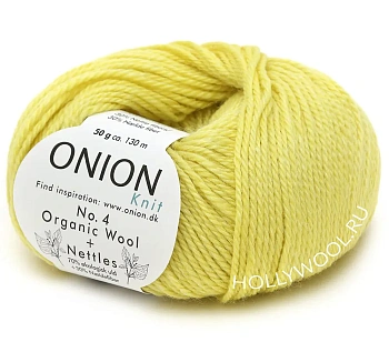 Onion Organic Wool+Nettles №4 (823/Лимон) Onion Organic Wool+Nettles №4 (823/Лимон)