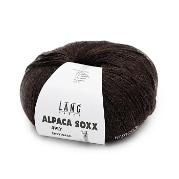 Lang Yarns Alpaca Soxx 4ply (068/Горький шоколад) Lang Yarns Alpaca Soxx 4ply (068/Горький шоколад)
