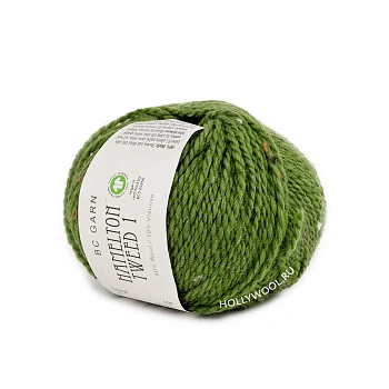 BC Garn Hamelton Tweed 1 GOTS (24/Молодая листва) BC Garn Hamelton Tweed 1 GOTS (24/Молодая листва)
