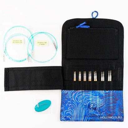 Набор съемных спиц 13 см Bamboo Standard Interchangeable HiyaHiya - купить на Hollywool.ru