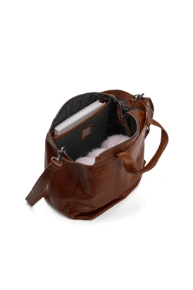 Сумка Hiba w/zipper Rich Brown muud - купить на Hollywool.ru