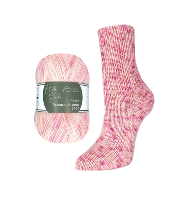 Пряжа Rellana Flotte Socke 4f. Bambus-Merino Spot