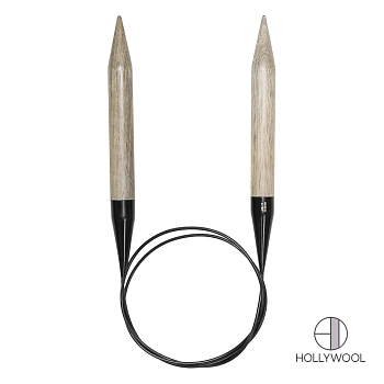 80 см 10.00 мм круговые спицы Driftwood Lykke 80 см 10.00 мм круговые спицы Driftwood Lykke
