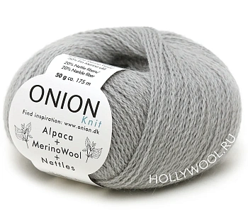 Onion Alpaca+Merino Wool+Nettles (1209/Серебро) Onion Alpaca+Merino Wool+Nettles (1209/Серебро)