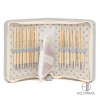 Набор съемных бамбуковых спиц "CarryC Long" 12 см. Серебро Tulip