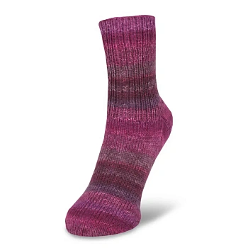 Rellana Flotte Socke 4f. Cashmere-Merino (1328/Винный)
