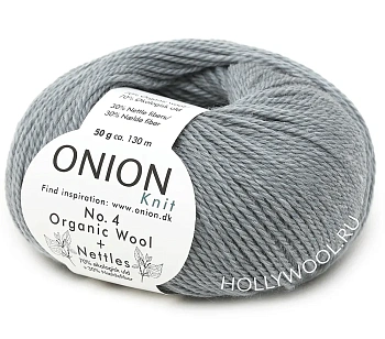 Onion Organic Wool+Nettles №4 (811/Айсберг) Onion Organic Wool+Nettles №4 (811/Айсберг)