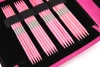 Набор чулочных спиц 15 см от 4.00 мм до 9.00 мм Blush Fuchsia Lykke - купить на Hollywool.ru