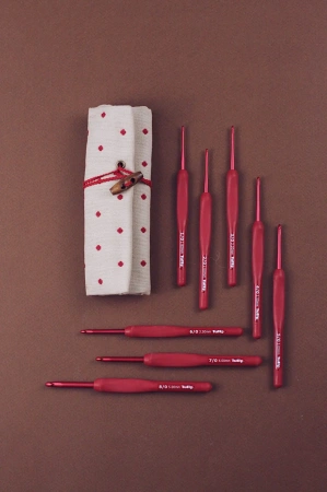 Набор крючков "ETIMO Red" Tulip - купить на Hollywool.ru