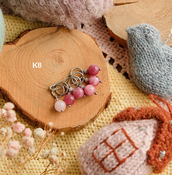 Маркеры ручной работы "Натуральные камни", набор №8