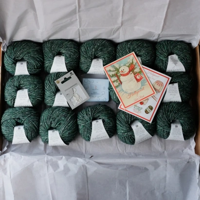 Набор для вязания "Кардиган All Seasons" (размер L ) Изумруд