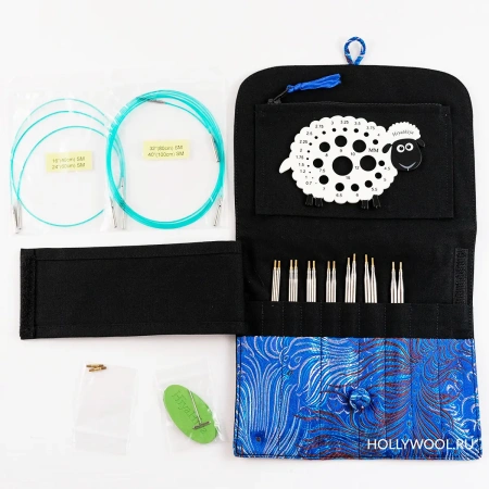 Набор съемных спиц 13 см Steel Standard Small HiyaHiya - купить на Hollywool.ru