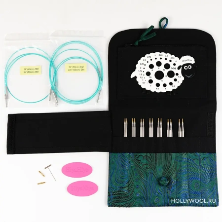 Набор съемных спиц 13 см Steel Standard Small HiyaHiya - купить на Hollywool.ru