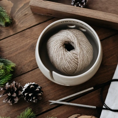 Клубочница керамическая, малая - купить на Hollywool.ru