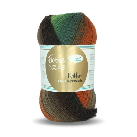 Пряжа Rellana Flotte Socke 4f. Kolibri - купить на Hollywool.ru