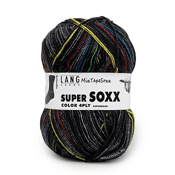 Lang Yarns Super Soxx Color 4ply (455/Workout микс)