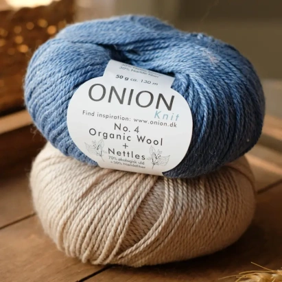 Пряжа Onion Organic Wool+Nettles №4 - купить на Hollywool.ru